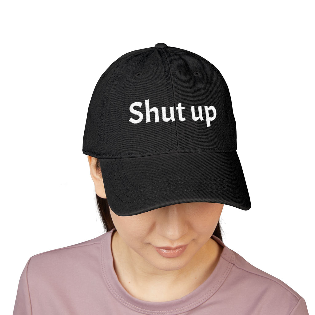 Shut Up - Cap Black